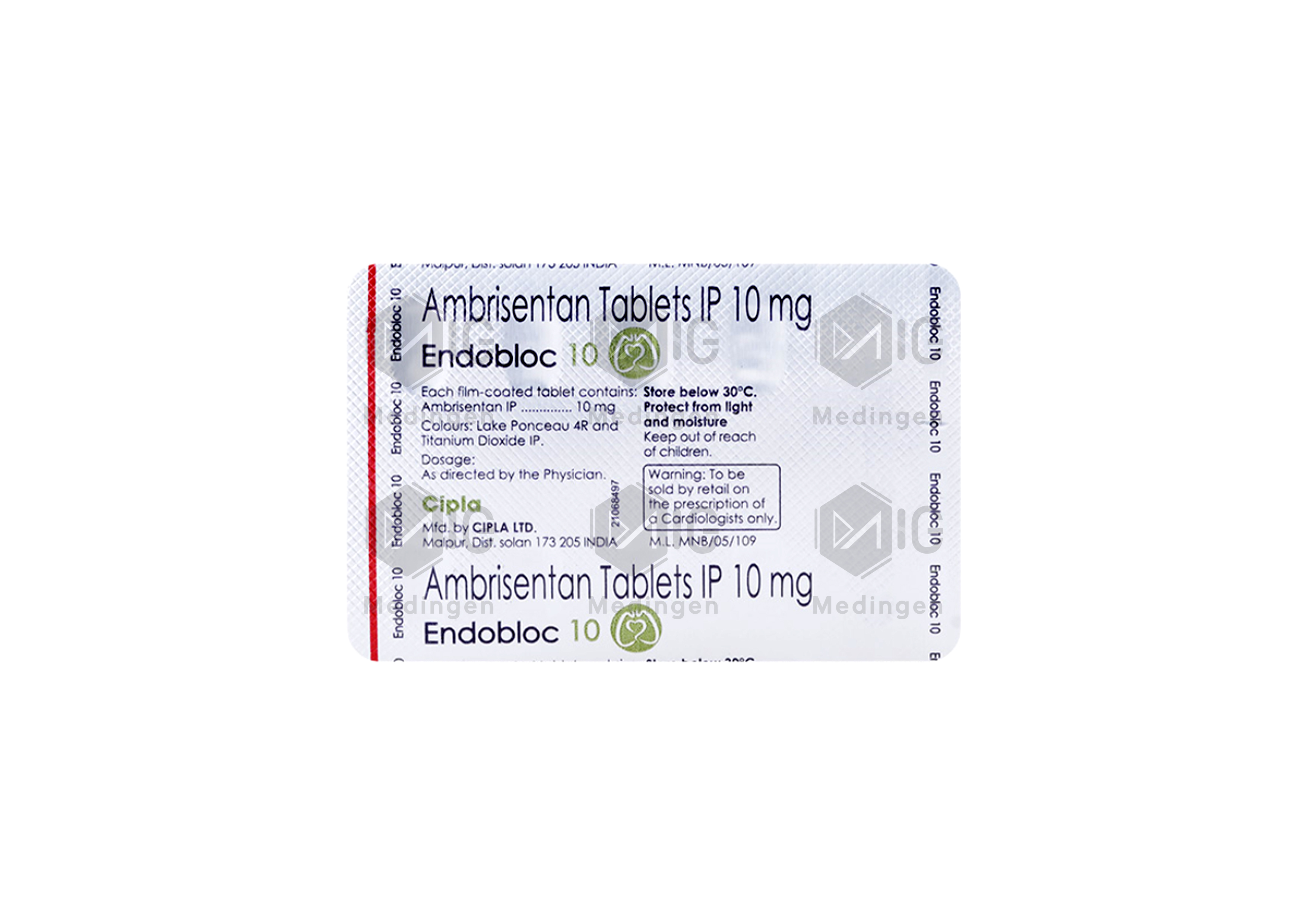 ENDOBLOC 10MG